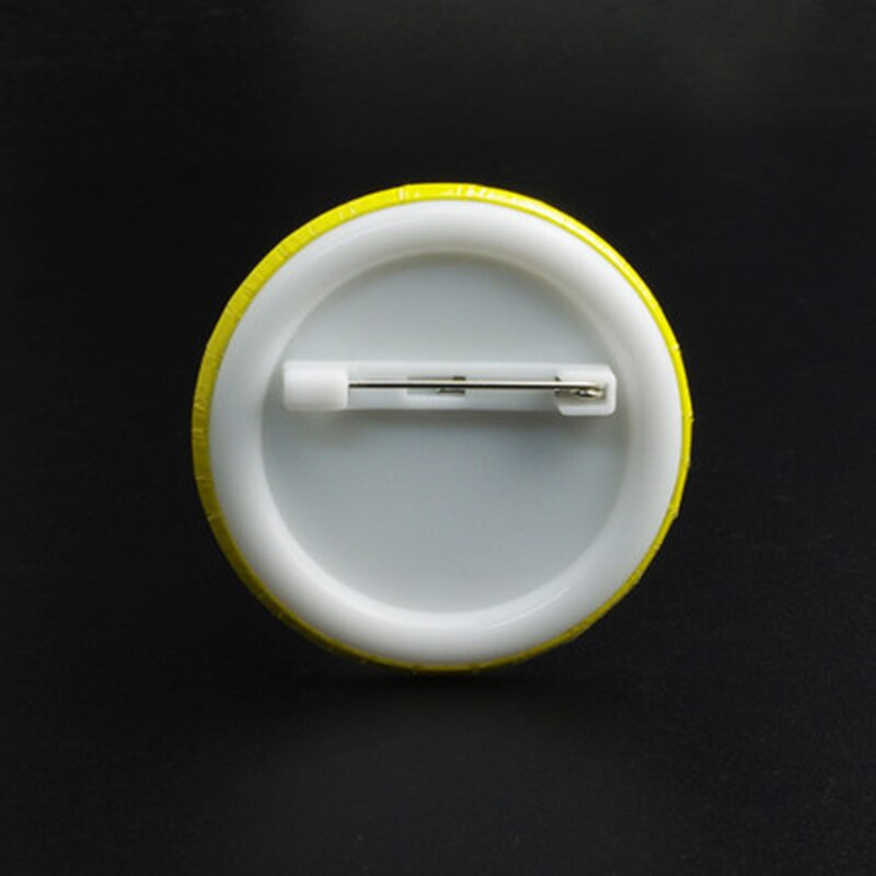 4.5Cm 1 Stks/partij Smiley Knop Broche Gezicht Open Ogen Leuke Badge Glimlach Kind Leuke Wai Unisex Youe Scheen
