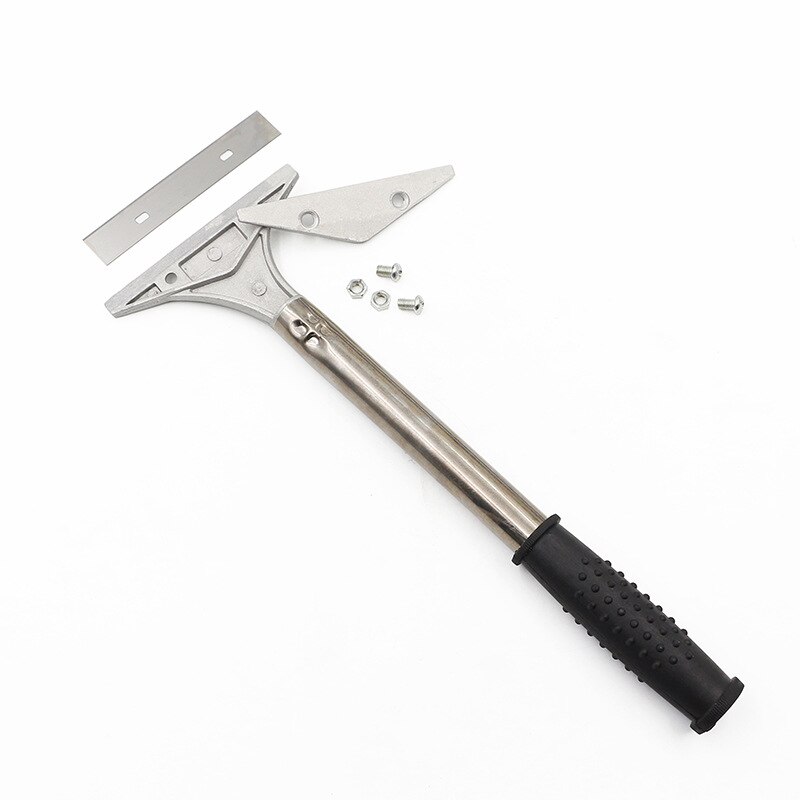2 pièces 4 pouces lame de rasoir tuile grattoir plancher mur grattoir lame de rasoir grattoir avec 10 pièces lames de rasoir de rechange: 2