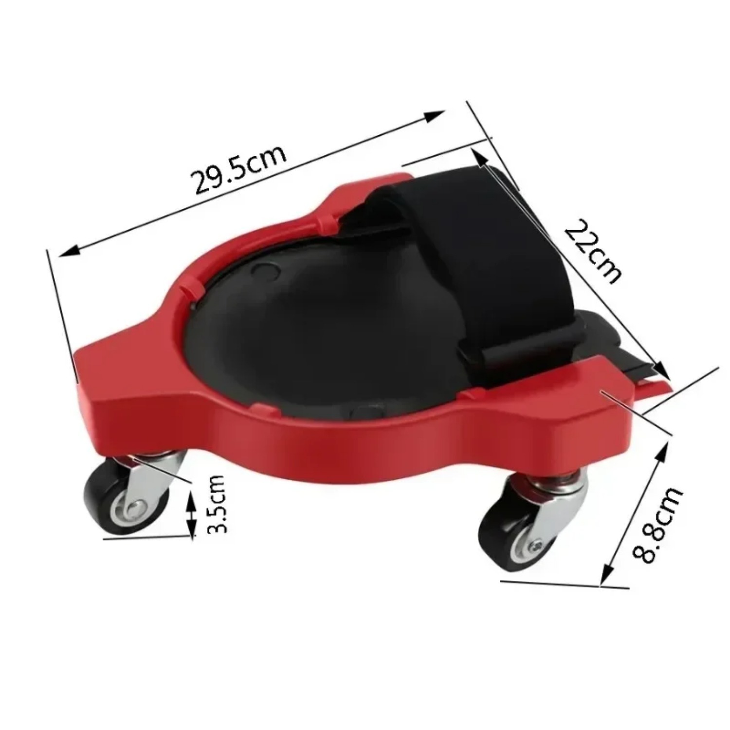 Universella knäskydd för hjul, multifunktionella knäskydd för remskivor för bilmekaniker, arbetsknäskydd med knäskyddsanordning