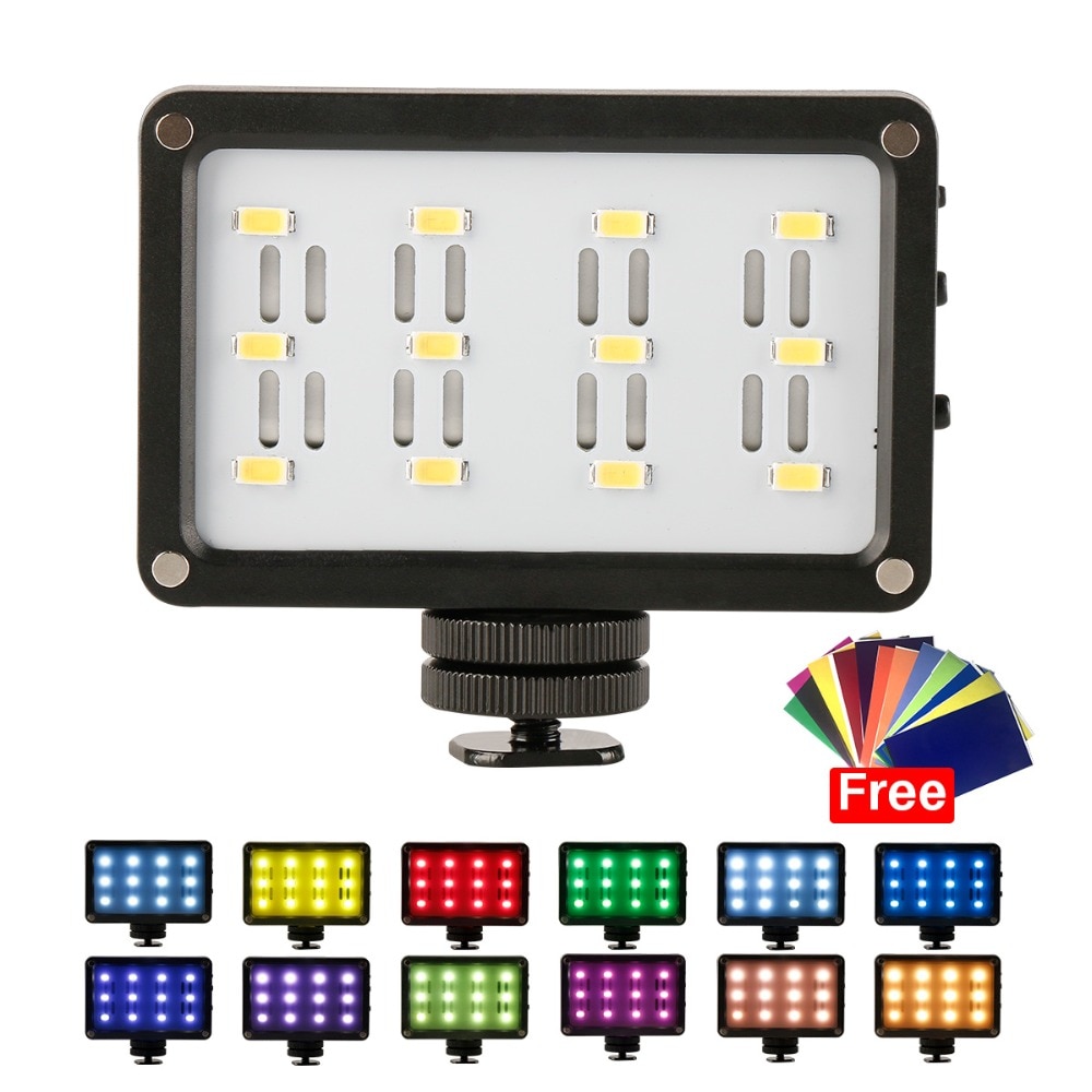 Ulanzi CardLite Mini LED Video Light Camera Light Dimmable Portable 5500K Photography Lighting Fill Light for iPhone Android