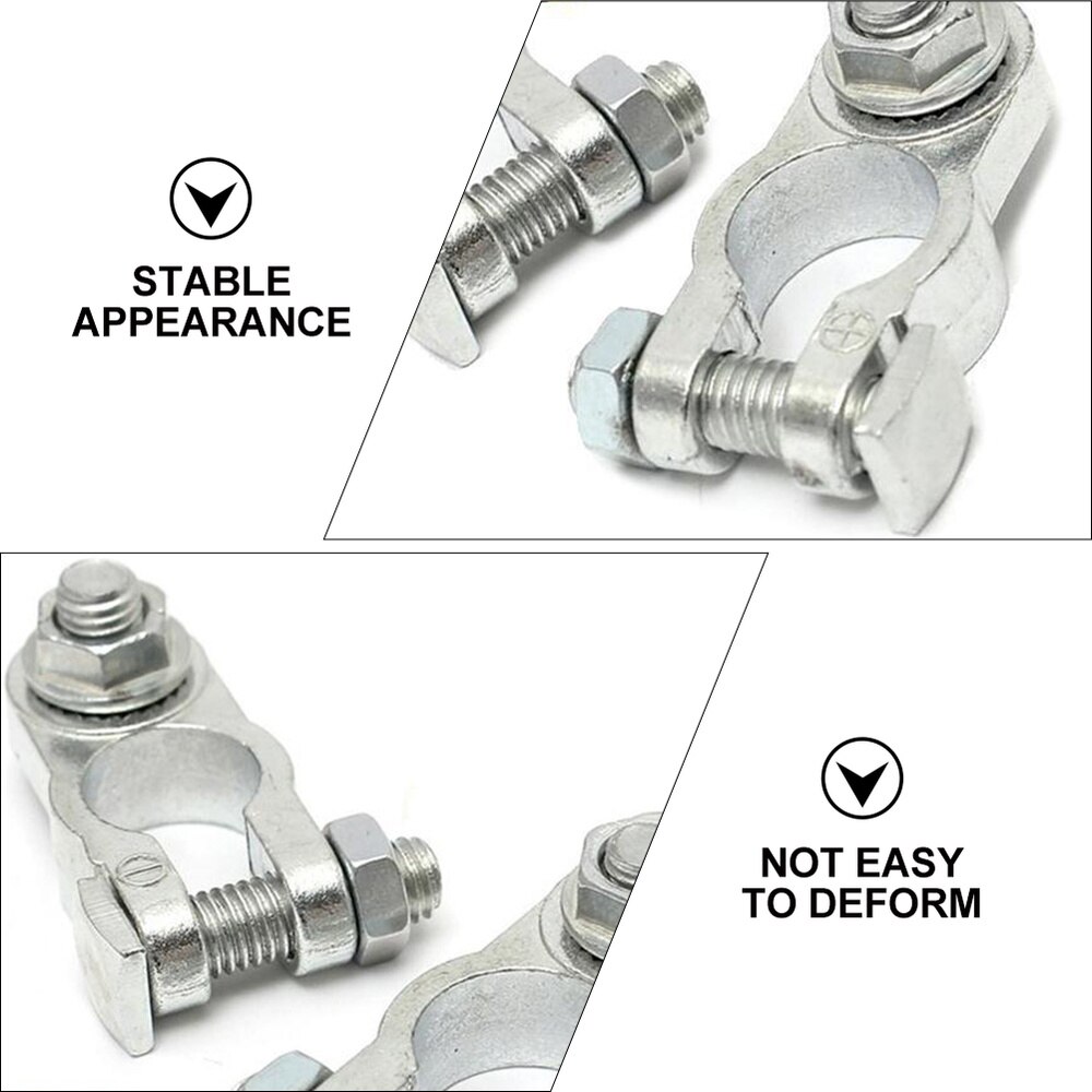 8Pcs Battery Clip Portable Useful Premium Universal Storage Battery Clip Battery Terminal for Vehicle Auto Car