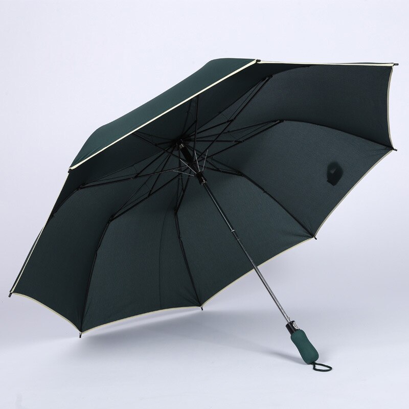 120 cm großer Luxus Regenschirm XXL Schirm Windbeständig Mann Frau Sonnenschirm 