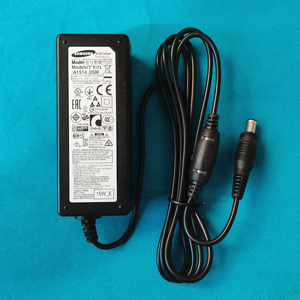Cargador de fuente de alimentación A1514-DSM 14V 1.072A 15W, adaptador de CA BN44-00718A para Samsung S19A300B S19C150NS 19C150F S19D300NY a1514 _ DSM