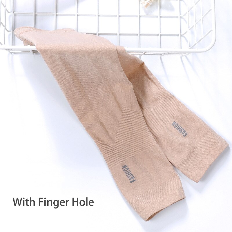 1 paar Unisex UV Sonnencreme Auto Fahren Halb Finger Manschette Hand Schutz Frauen & Männer Finger Lange Handschuhe Sommer Arm ärmeln W1132: G