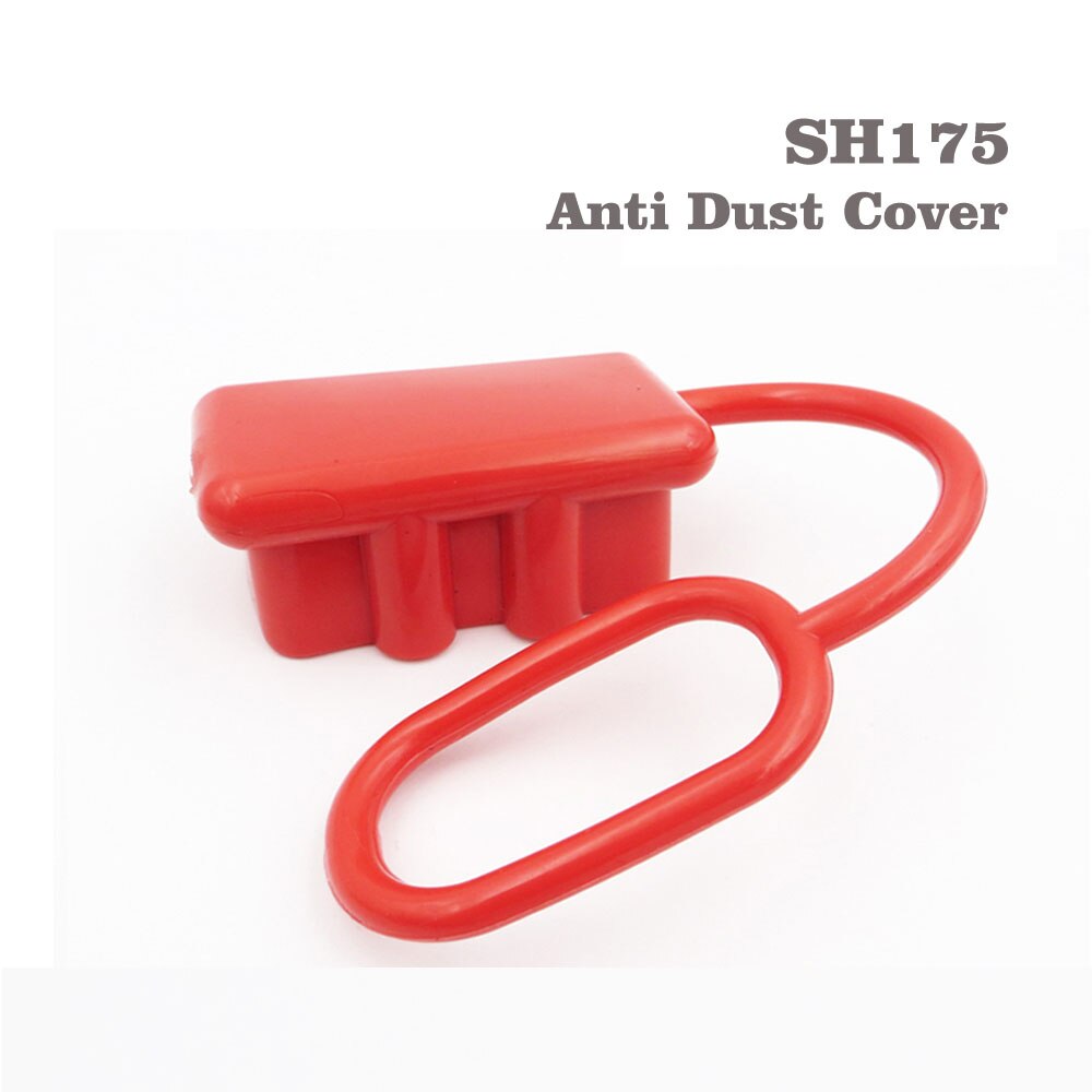 Anti Dust Cap Cover end SB50 plug connector amp dual pole battery 350 175 120 50 A 600V Rubber Red or Black: 175A Red