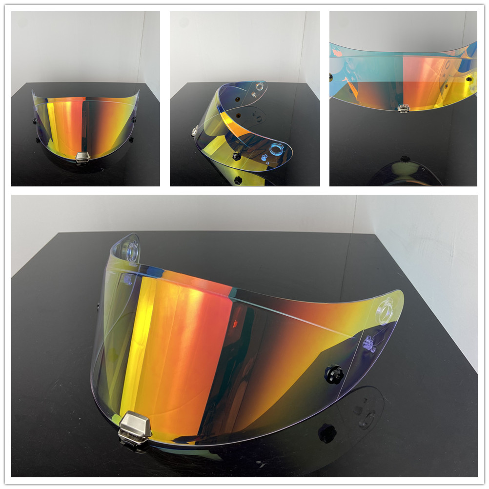 Visière Rpha11 pour HJC HJ26 Rpha 70, Anti-poussière, coupe-vent, protection solaire, casque galvanisé, Film de protection faciale, Anti-buée: Gris foncé