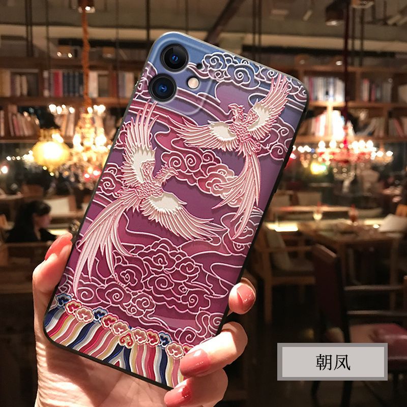 Coque de protection Anti-chute personnalisée pour iphone 12, étui tout compris pour téléphone portable Apple: GRIS