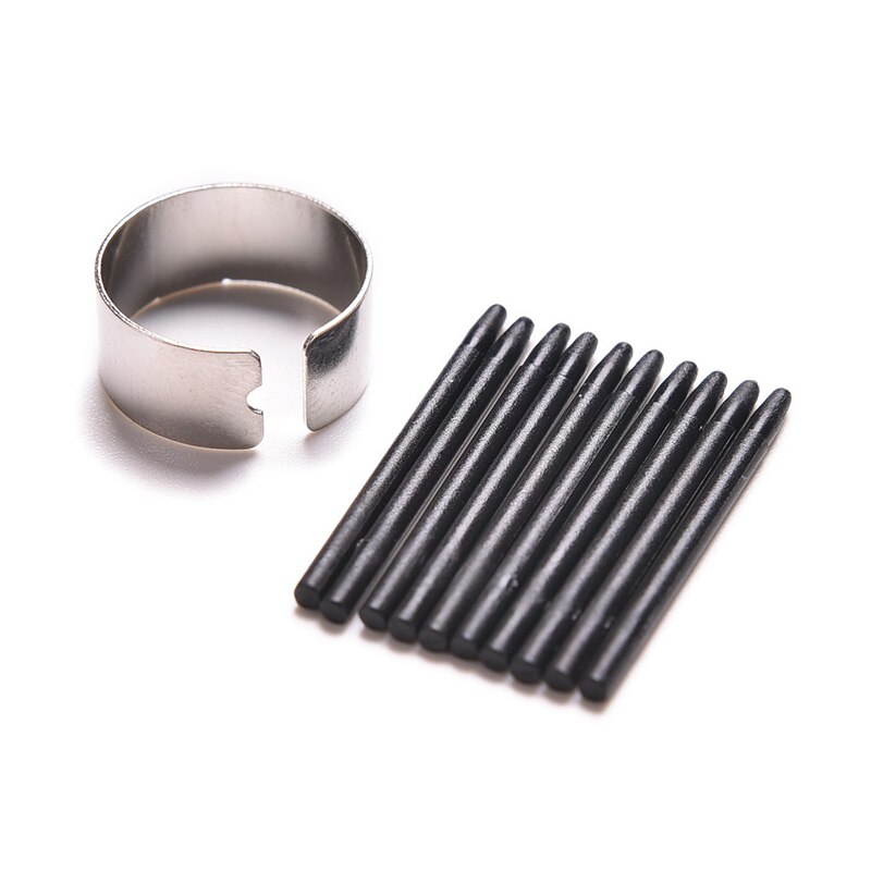 Puntas de repuesto para bolígrafo Wacom BAMBOO CTE MTE CTL CTH SP, color negro, nuevas, 10 unidades