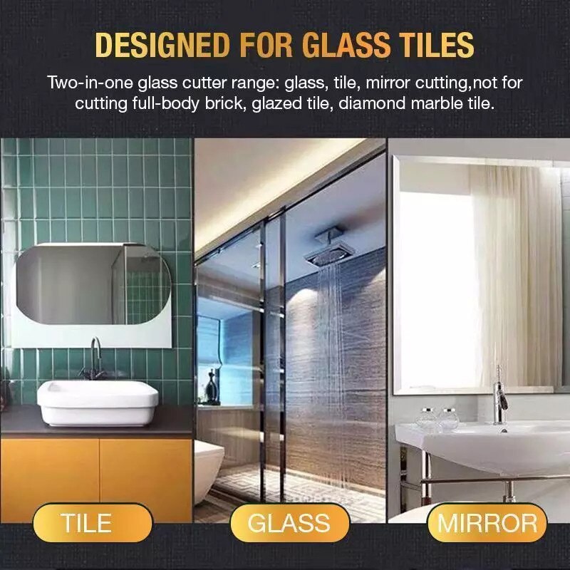 Ceramic Tile Glass Cutting One-piece Cutter Diamond Cutting Tools Portable Multifunctional Tool