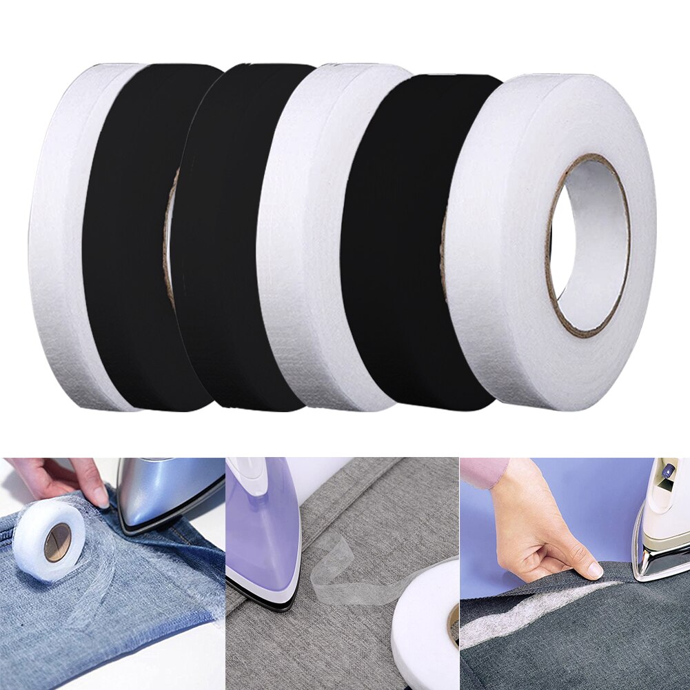 70yards /roll DIY For Clothes Fabric Fusing Multifunction Sewing Hem Tape Craft Self Adhesive No Sew Iron On Double Sided Web