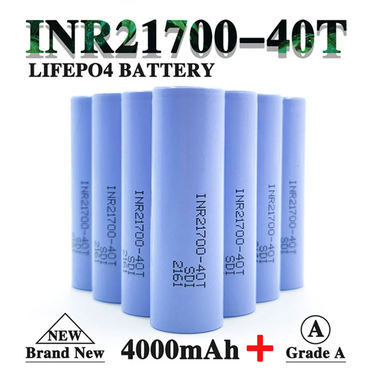 💯4000mah 30A 40T 21700 Lithium Ion Rechargeable Battery , High Discharge/High Capacity 3.7V 21700 Lithium Ion Battery♻️