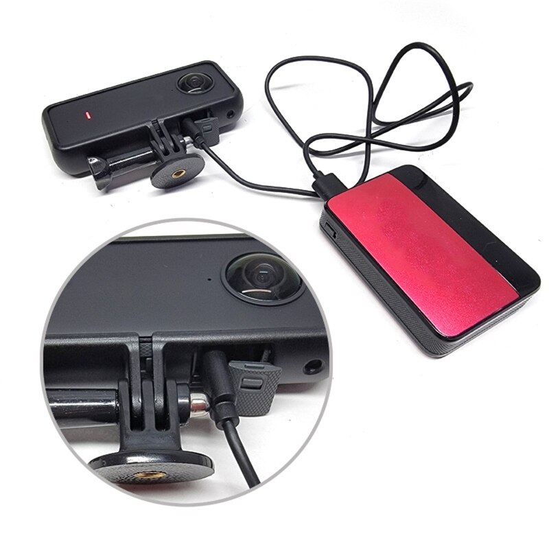 Schutzrahmen, gehäuse, stativhalterung, erweiterungshalterung, adapterbasis und lange schraube für insta 360