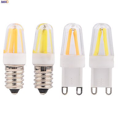 Iwhd 2W G9 14 Led Lamp 220V Cob 120LM Led Gloeilamp G9 Bi-Pin Lichten Vervangen halogeen Dimbare 110 V-220V