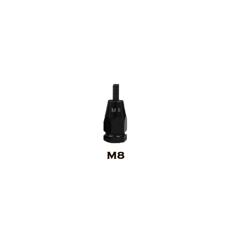 Hand Rivet Nut Head Nuts Easy Installation Riveter Tool Tip Mandrel Head Replacements M4 M5 M6 M8 M10 M12 Threaded Riveter Nut: M8
