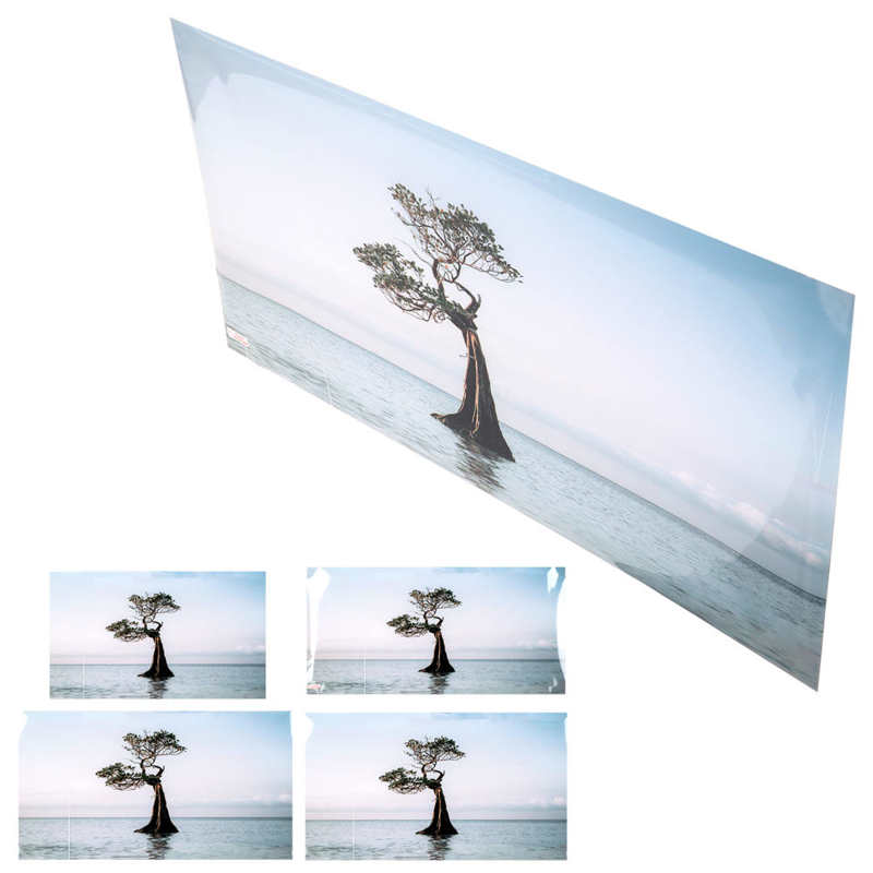 Self Adhesive Fish Tank Wallpaper Aquarium Background Poster Easy To Attach for Tank