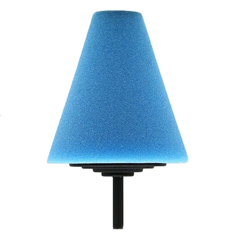 Car Polisher Tyres Wheel Wheel Hub Tool Burnishing Wheel Disk Pad Polishing Cone-shape Sponge Foam Hubs Polishing Machine J7Q5: Default Title