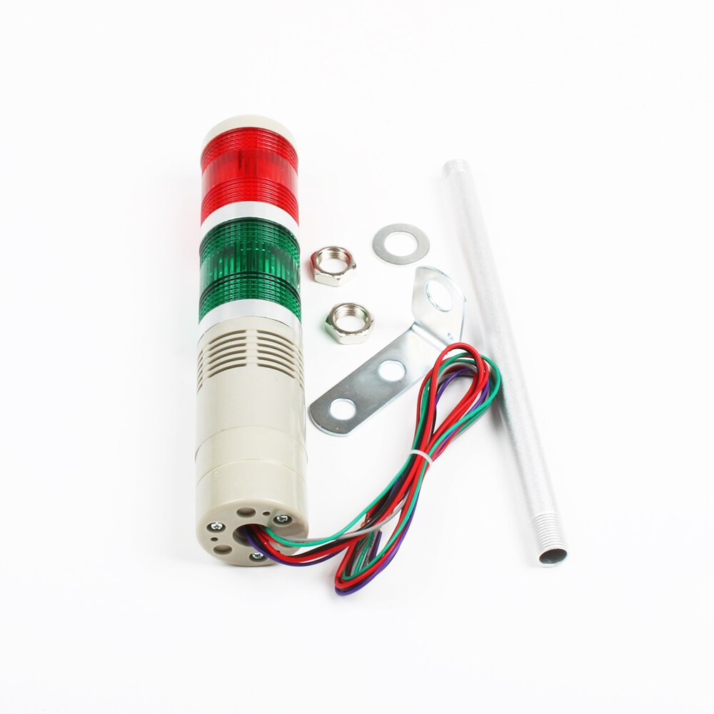 12V 24V 110V 220V Red Green Industrial Tower Signal warning Light LTA-205 Red and green indicator light Steady light