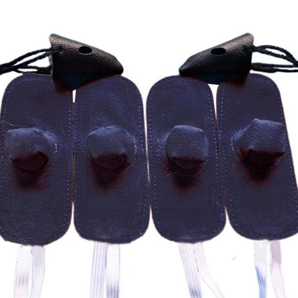 Coq Coqs Poulet Cuir Mitaine Par Gallos Poule Sûr Combats Pour La Lutte Rouge 4 Paires Coqs Pied Cov O4l0