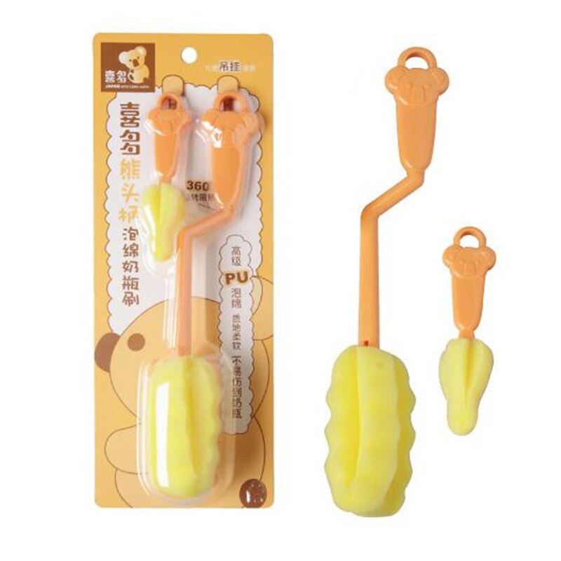 Bottle Brush Kitchen Cleaning Tool Sponge Brushes for Cups Bottles Feeding Nipple Wineglass Bottle Coffee Tea Glass Cup Mug