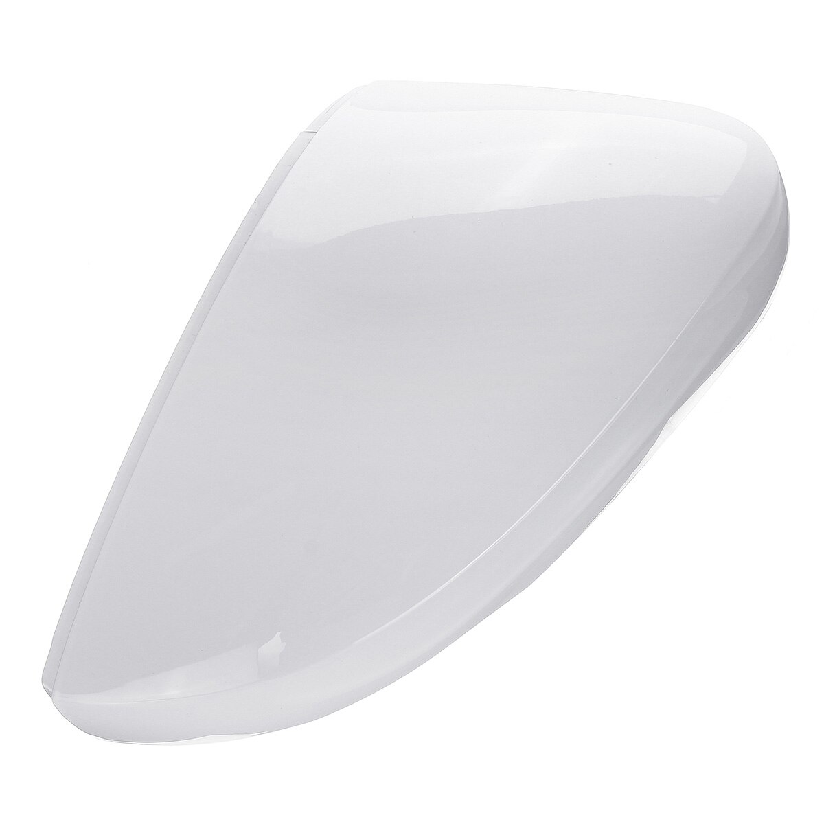 1Pcs Right Mirror Cover For VW For Volkswagen Polo Door Wing Mirror Cover Shell Cap Painted White Replacement Part