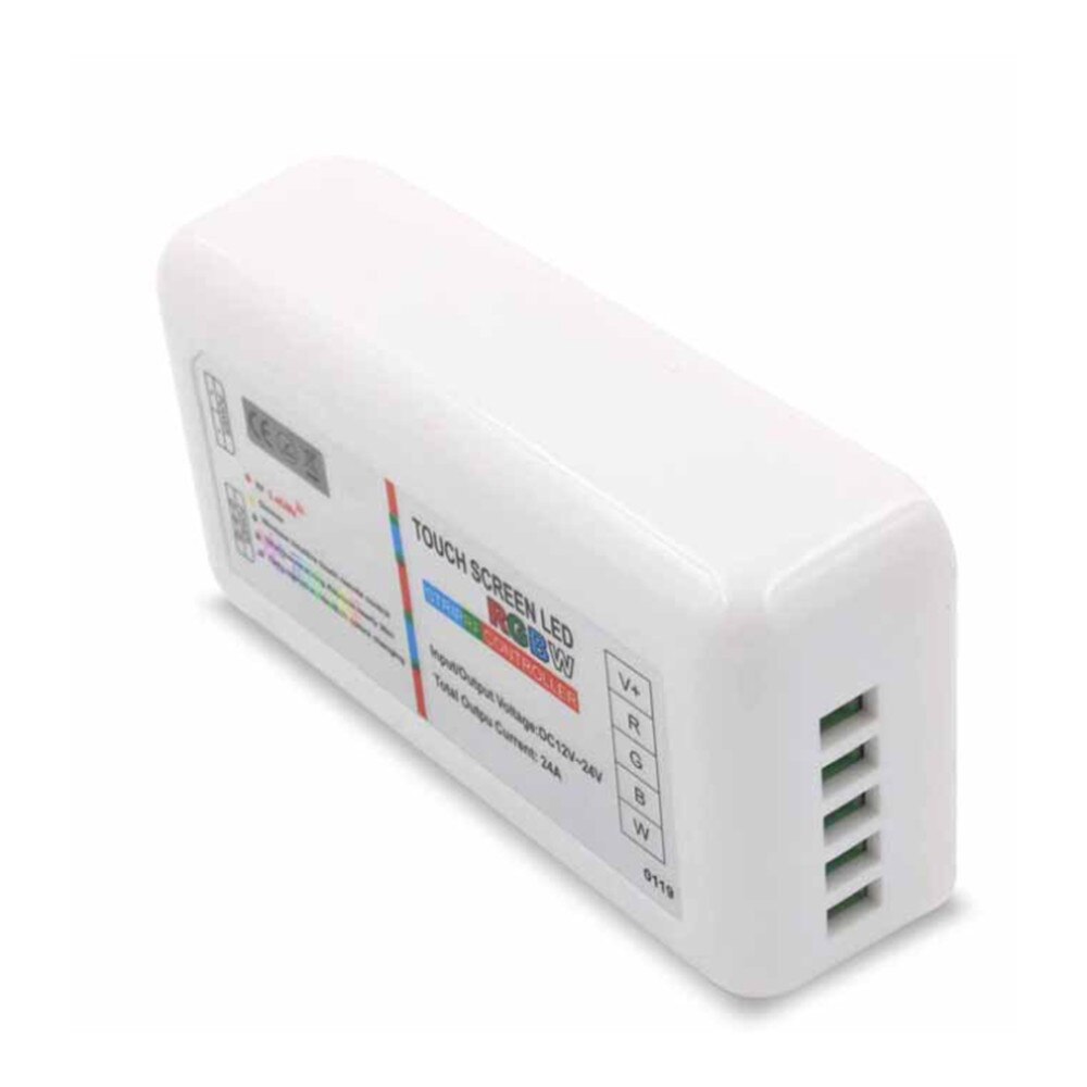2.4G RGB RGBW LED Strip Controller Touch Remote Control RGB RGBWW Touch Wireless Intuitive RGB Controller DC 12V 24V LED Driver