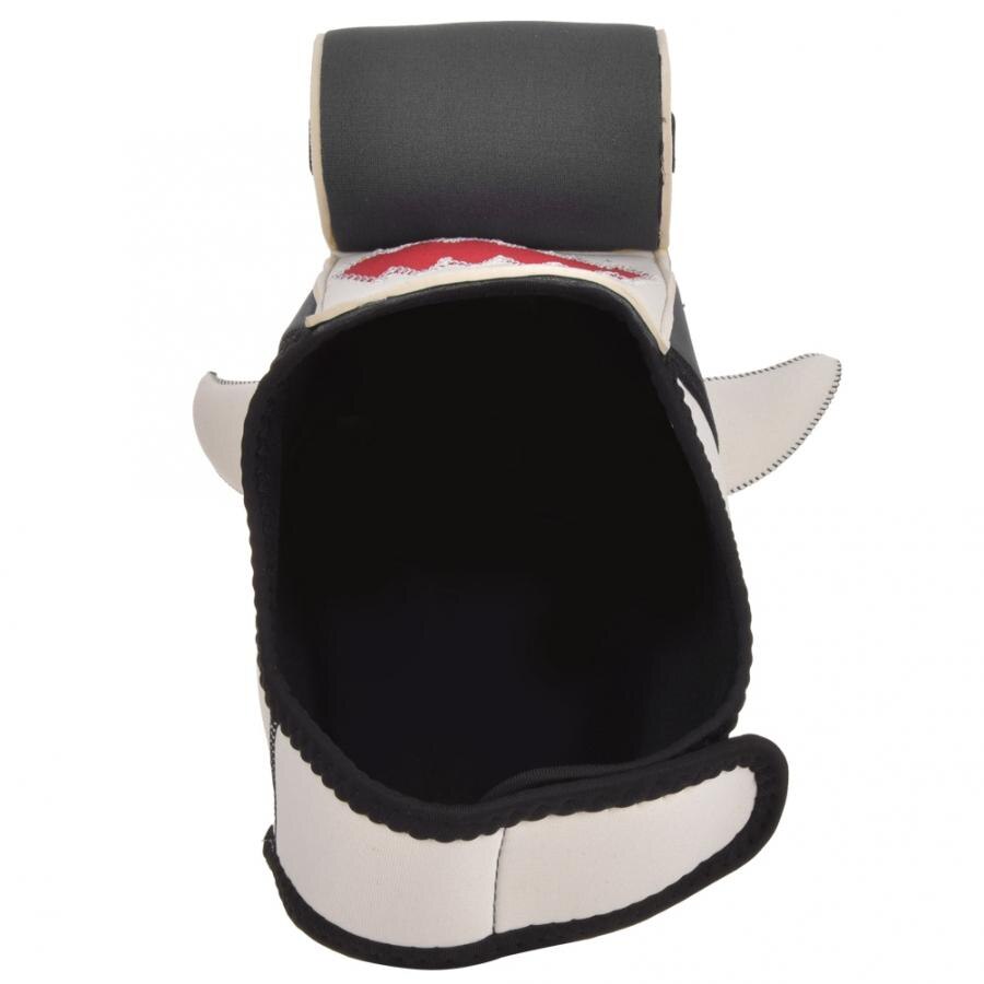 Snorkel Mask Neoprene Scuba Free Diving Animal Cartoon Hat Cap Helmet Hood Equipment full face diving accessories: Light Grey