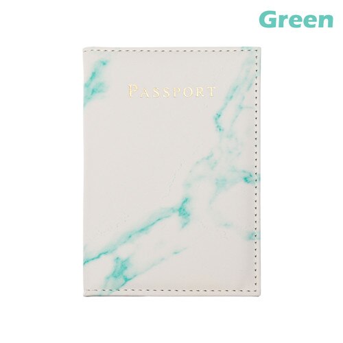 Kleurrijke Marmeren Paspoort Cover Waterdichte Passport Case Houder Reizen Cover Case Voor Paspoorthouder Paspoort Pakket: 02