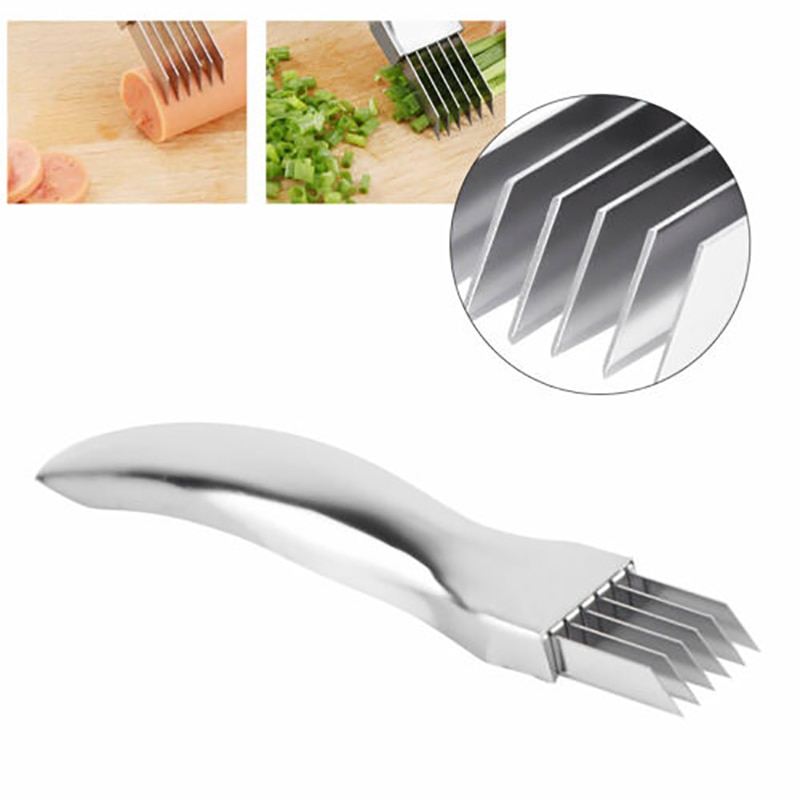 Fruit Groente Ui Cutter Shred Zijde De Mes Slicer Peeler Chopper Shred