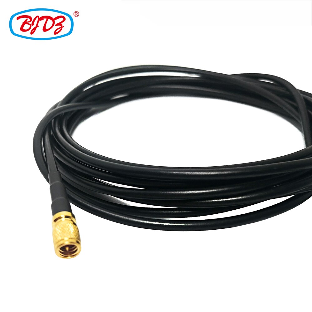 2 PCS 3 meters BNC Male to 10-32 Male Connector RG174 Pigtail Jumper Cable Assembly