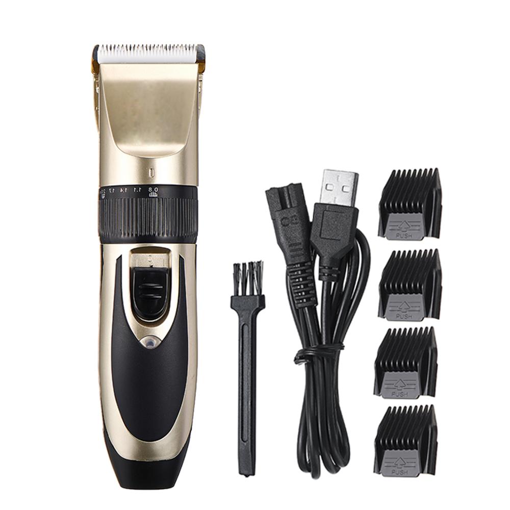 Low-noise Pet Hair Trimmer Clipper Remover Cutter Dog Grooming Cat Dog Hair Trimmer Electrical Pets Haircut Machine: Type A