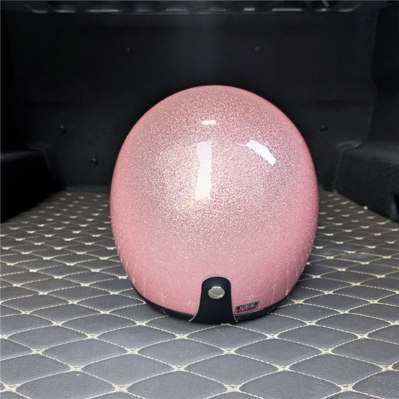 Kiiltoa pinkki vintage moottoripyörä kypärä open face kypärä piste hyväksytty retro moto casco capacete motociclistas capacete ce