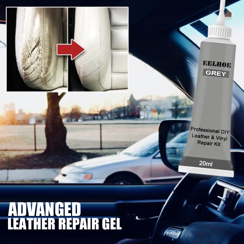 1Pc Autostoel Reparatie Geavanceerde Lederen Gel Autostoel Thuis Leer Complementaire Kleur Reparatie Pasta 20Ml Geen Kwaad chemische