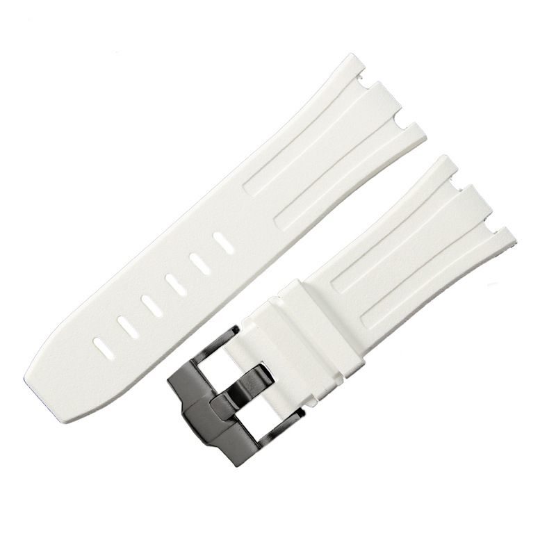 28 mm 30 mm wasserdichtes Silikon-Uhrenarmband für AP königlich Eiche Off-Shore 15710 1570 Gummi-Armbinde