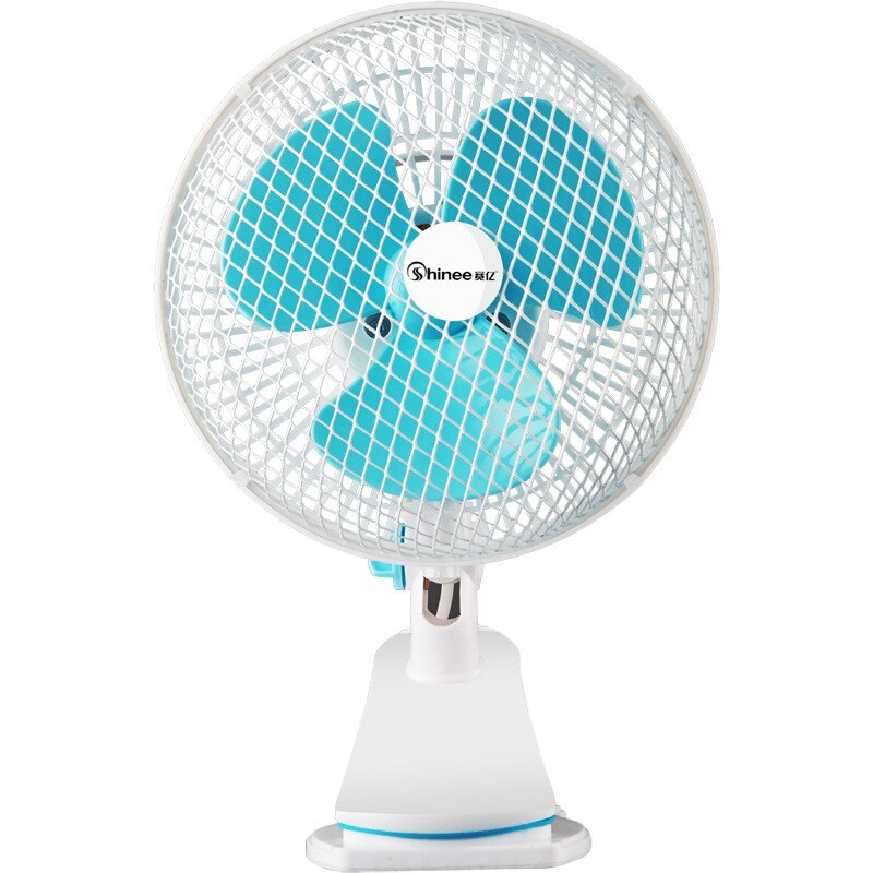 Ventilador eléctrico de 7 pulgadas, aparato de ventilación para mesita de noche, de pared, de escritorio, para estudiantes, mesa de dormitorio, aire acondicionado para el hogar y la Oficina