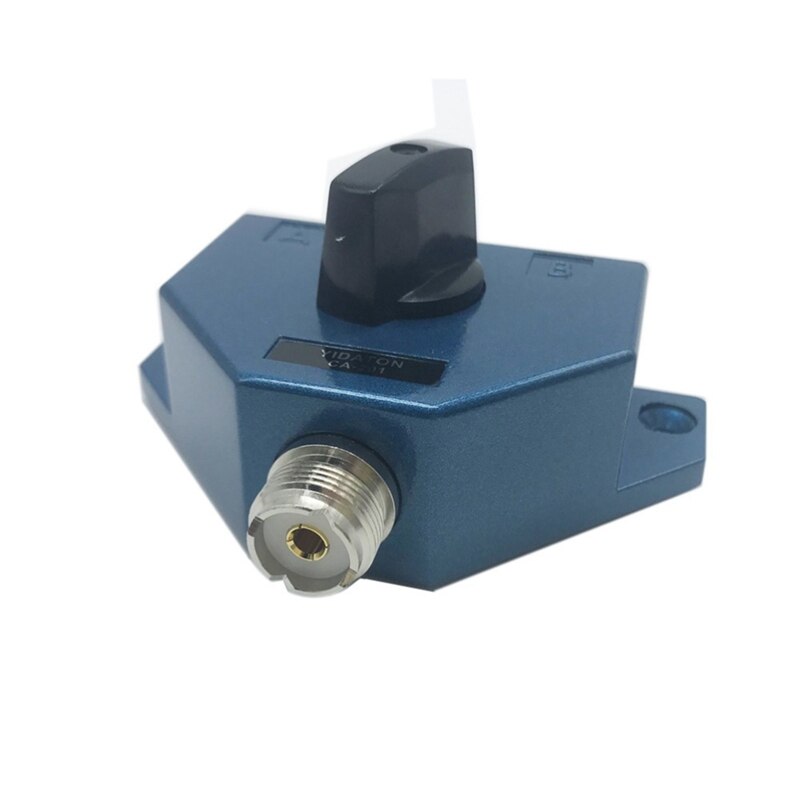 Ca-201 Antenna Switcher Uhf Manual Aerial Female Connector Adapter Converter Cb Radio Antenna Coax Switch