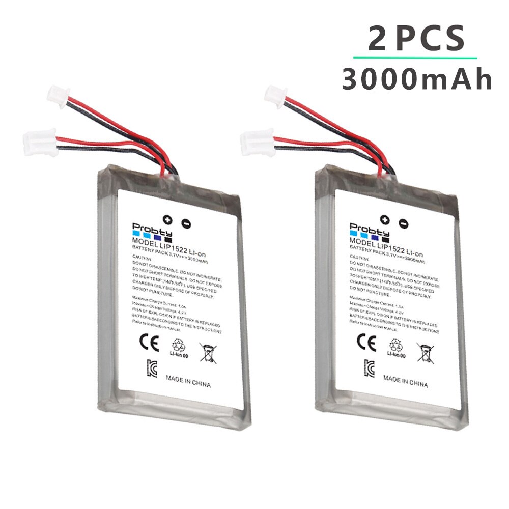 Batterie pour manette de jeu Sony PS4 dualshock 4 V1, contrôleur sans fil Bluetooth, Batteries rechargeables CUH-ZCT1E CUH-ZCT1U: 2 Polymer