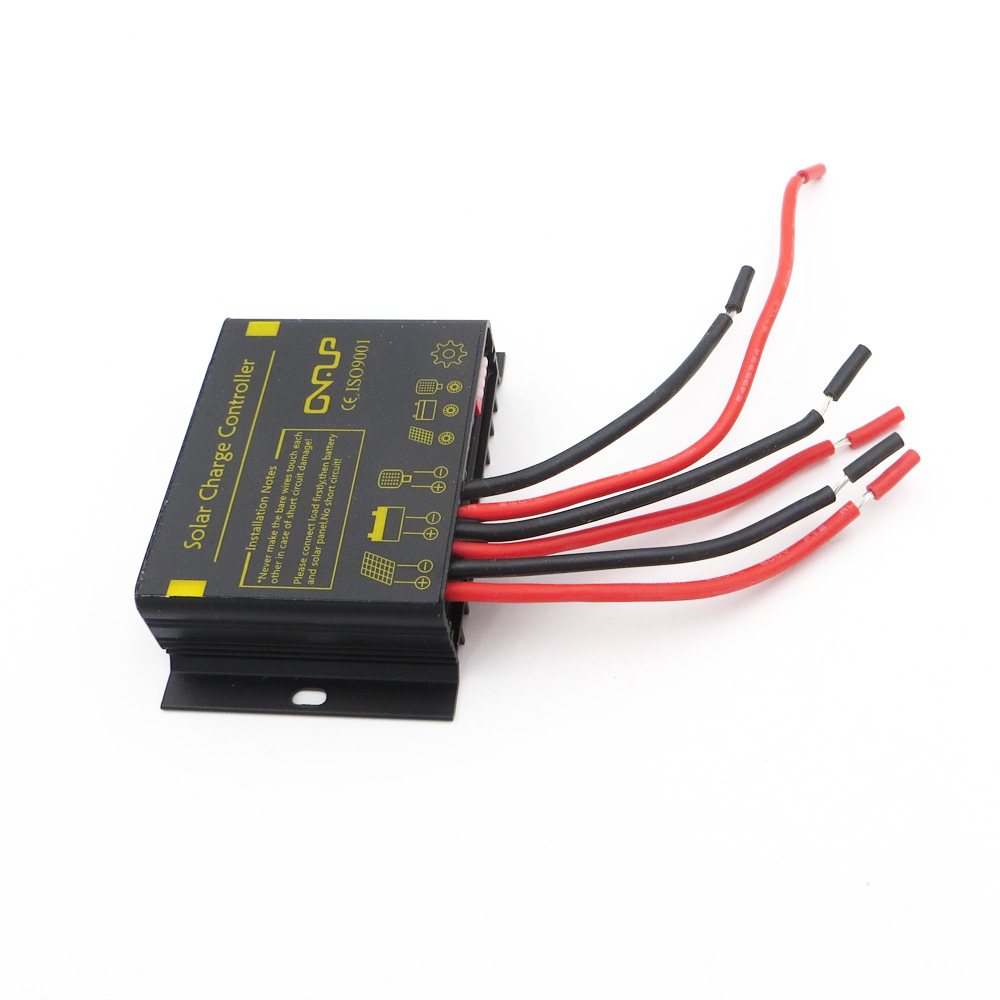 10a solcelleladekontroller 12v 11.1v 12.8v vanntett  ip68 solcellepanel batteri utendørs litium lifepo 4 3.2 3.7 12 11.1 12.8 v