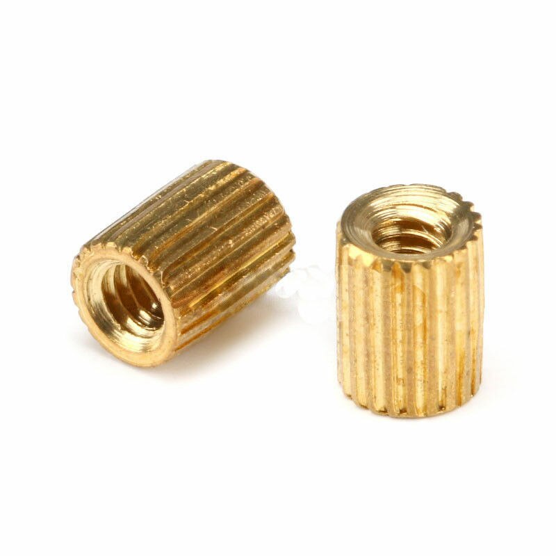 100pcs M2 Round shape Double pass Security monitor brass Copper column Camera Screw Knurled Stud bolt