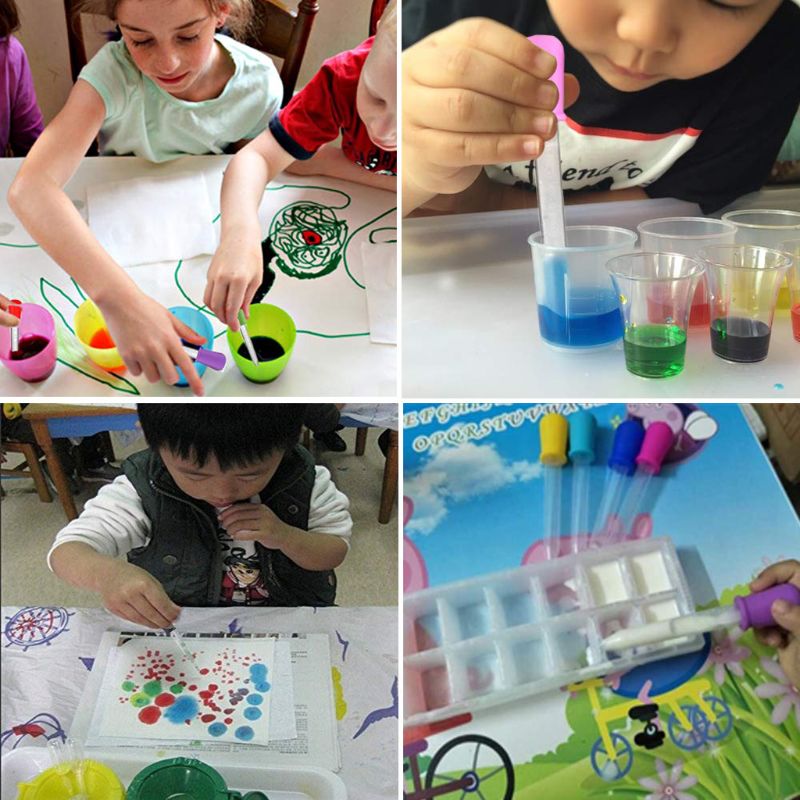 5Ml Siliconen Pipette Liquid Voedsel Dropper Plastic Babyvoeding Afdruipselglas Lepel Buret Baby Gebruiksvoorwerpen