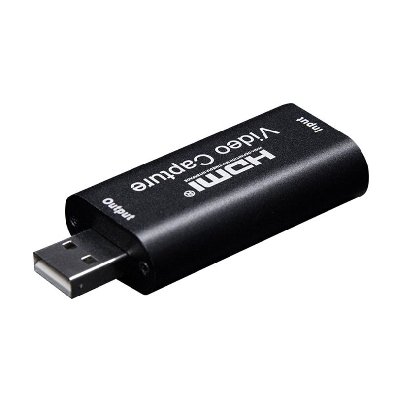 USB2.0 Video Capture Card Video Grabber with Type-c to Cable Adapter