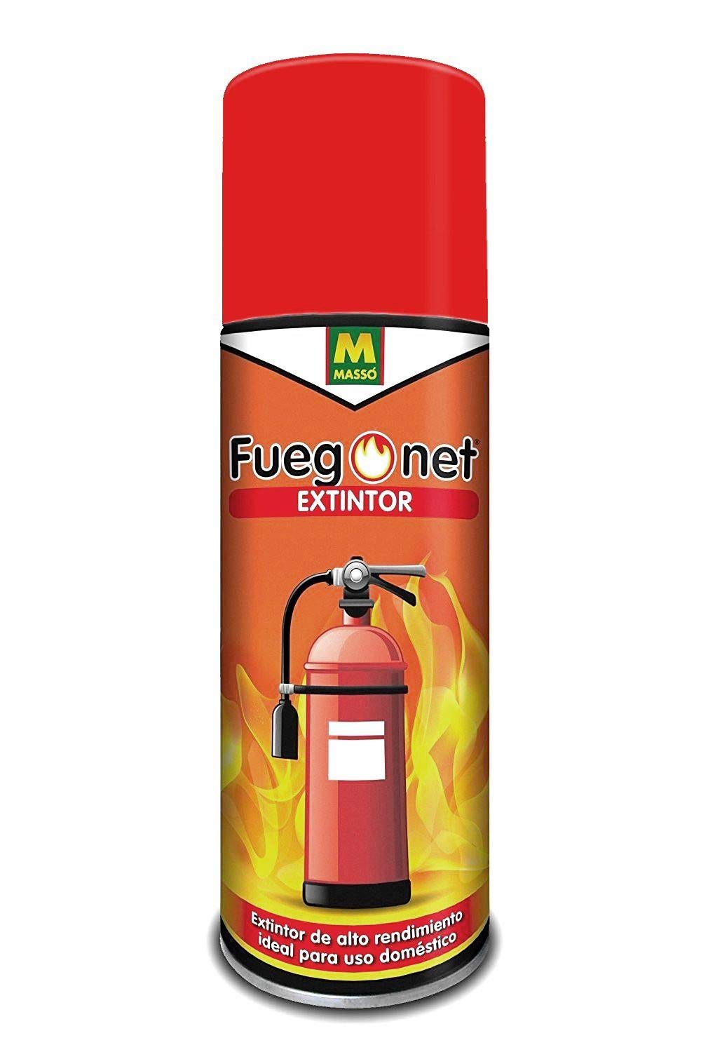 500G (650Ml) Fuegonet Spray Brandblusser-Ideaal Voor Thuis, Auto, Camping, Boot, etc-Geschikt Voor Klasse A, B Branden,