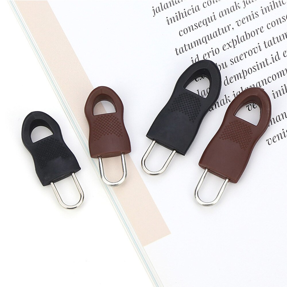 Juego de reparación de cremallera desmontable Universal, tirador de cremallera para bolsa de viaje, Maleta, mochila, accesorio de coser DIY, Uds.