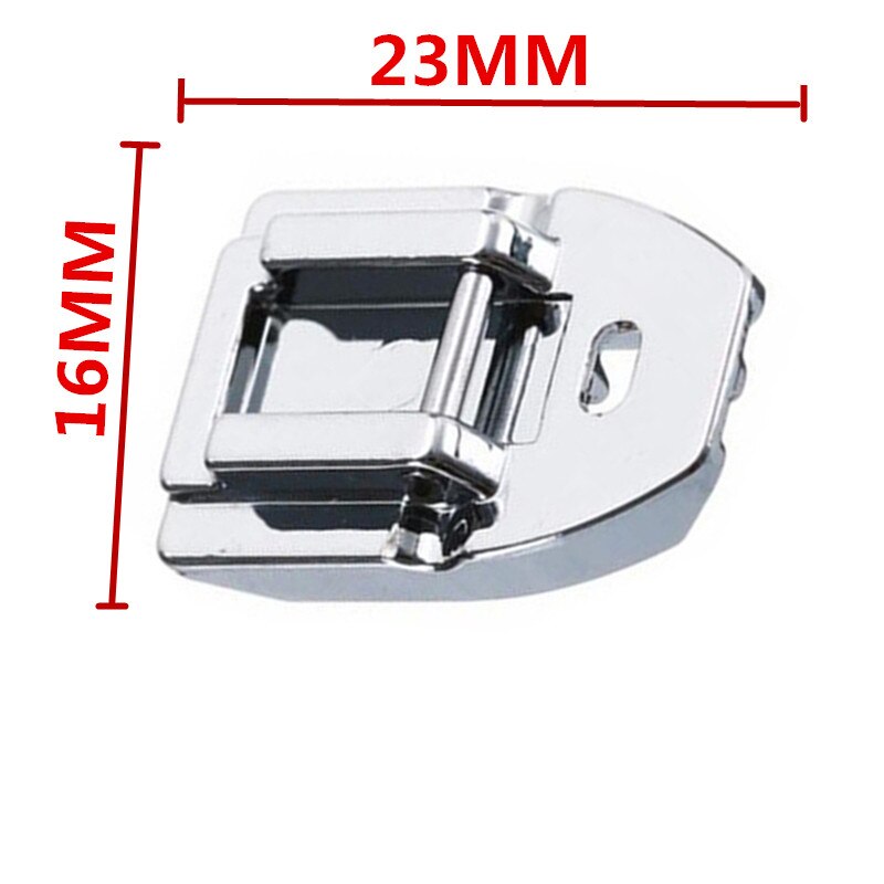 Prensatelas ocultos invisibles para cremalleras, # 7306A, para Brother, Singer, Toyota, 5BB5065-1, 1 ud.