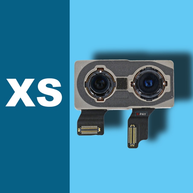 Original rear camera for iphone 7 8 x xr xs max 11pro 12 pro large rear camera flexible cable replacement for iphone x camera: rear camera for ipXS