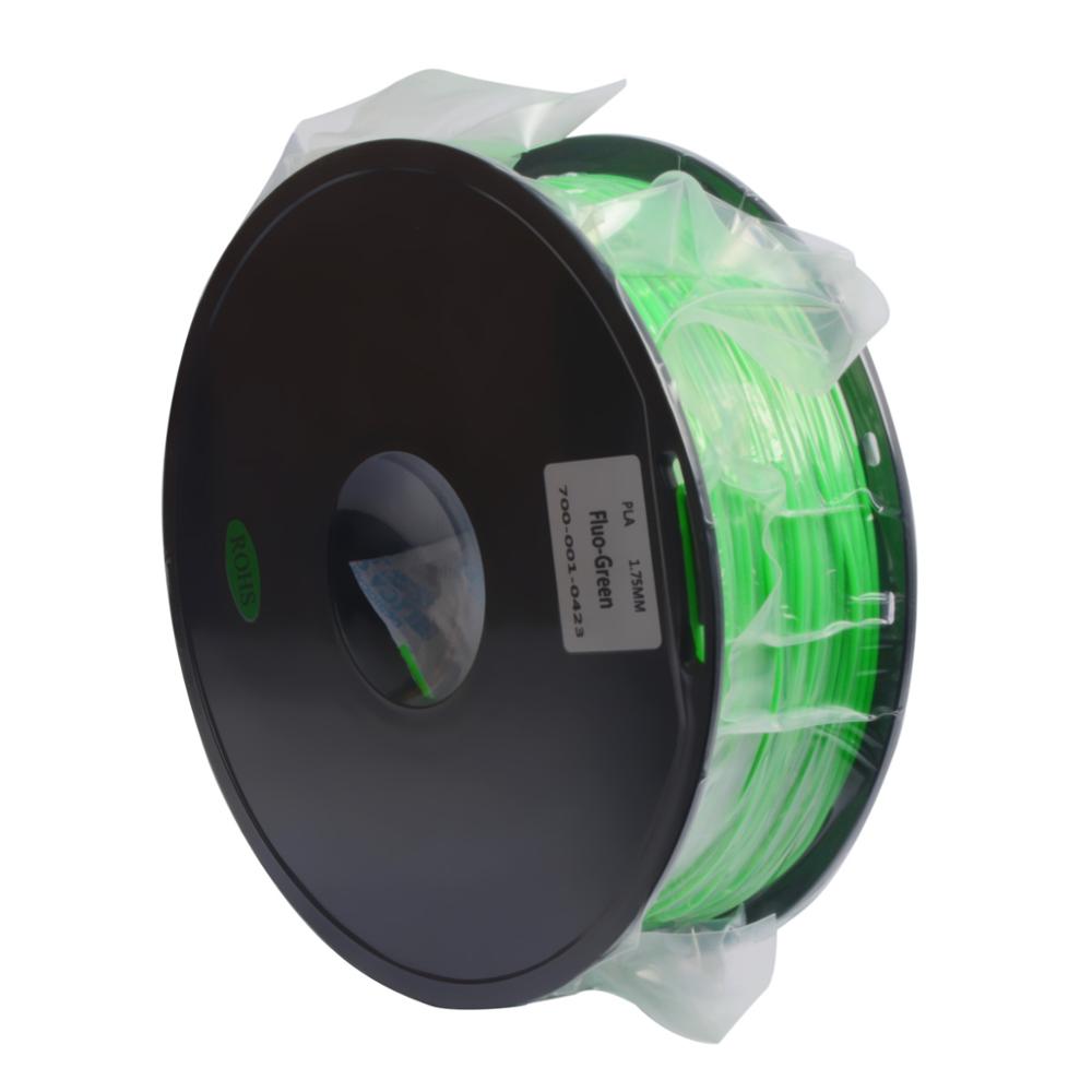 Geeetech 1roll/1kg 1.75mm PLA Filament Vacuum Packaging Overseas Warehouses Various Colors For 3D Printer Fast: Green