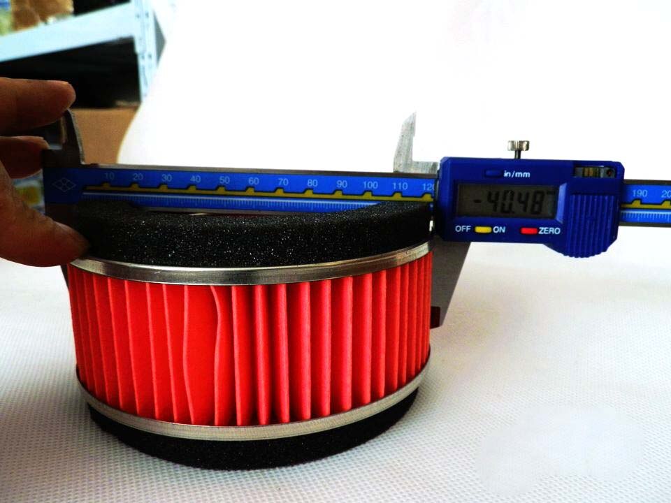 Ronde Luchtfilter Voor Taotao Voor Benzhou Jonway Go Kart Bromfiets GY6 125cc 150cc 152QMI 157QMJ Scooter Onderdelen