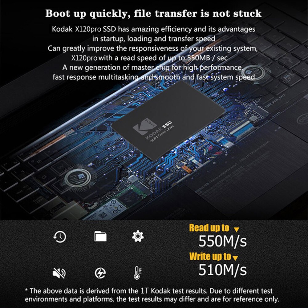 KODAK ssd X120 SSD SATAIII 120gb 240gb 480gb 960G Internal Solid State ...