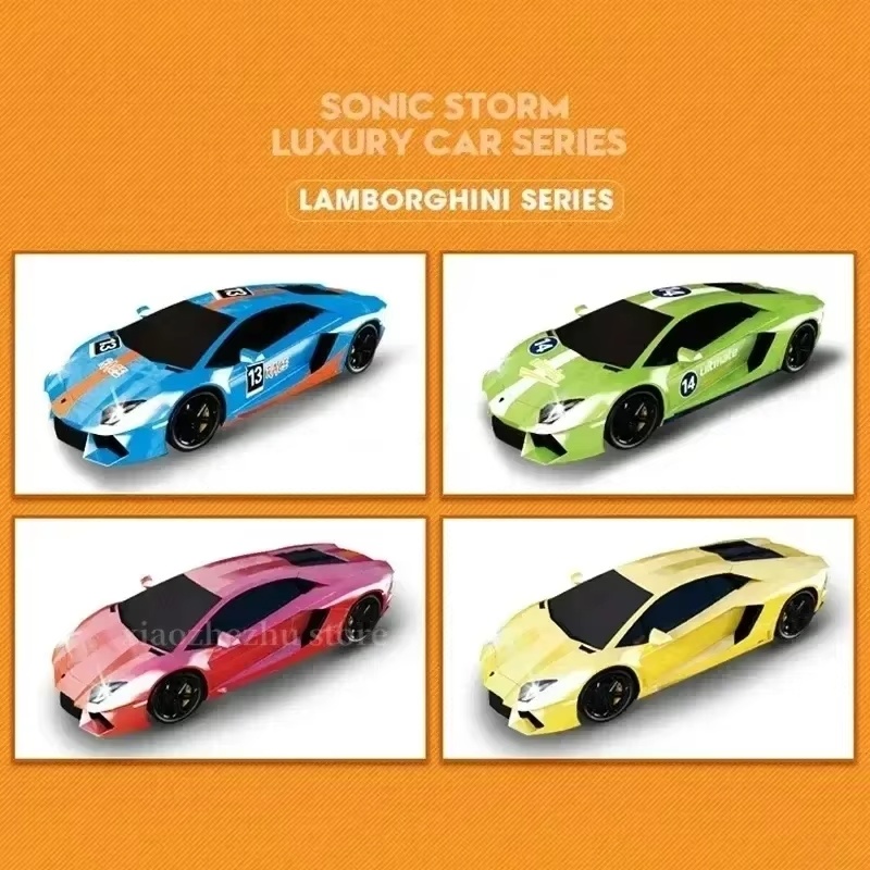 1:64 Electric Race Track Car Accessories Toy Remote Control Car Autorama Circuit Voiture Railway Slot Vehicle Kids Birthday