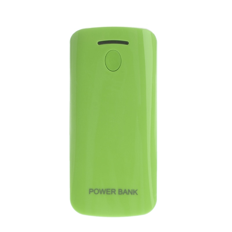 DIY Power Bank Case 2x 18650 Battery Charger External Box With LED Flashlight