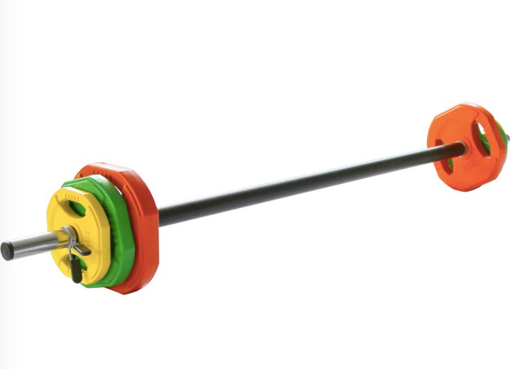 20kg Barbell Gym Commercial Barbell Set Ladies Barbell Home Aerobics Color Barbell